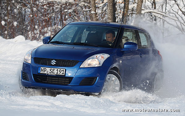 Suzuki Swift 4x4, faible pénalité