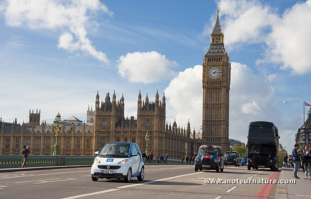 Après Stuttgart, car2go a conquis Londres