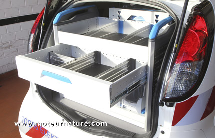 Peugeot Ion Cargo, le plus sobre des utilitaires