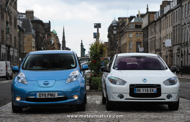 Nissan Leaf & Renault Fluence ZE