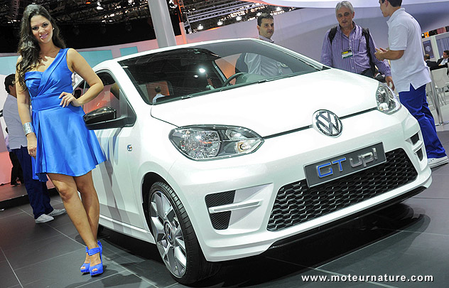 Premier cliché de la Volkswagen GT up! 110 ch