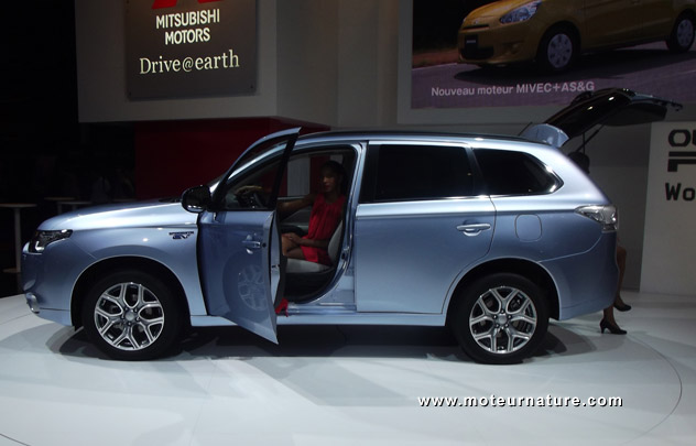 Mitsubishi Outlander PHEV hybride rechargeable