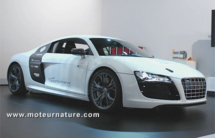 Scoop : première vidéo de l'Audi R8 e-tron