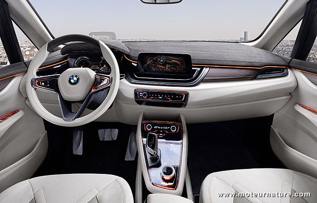 BMW concept Active Tourer hybride rechargeable