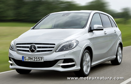 La Mercedes classe B adopte le gaz naturel carburant
