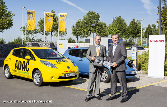 L'ADAC va tester la Nissan Leaf