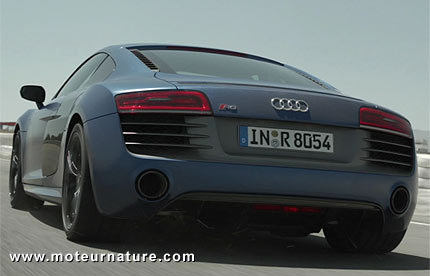 Audi R8, plus performante et aussi plus efficace
