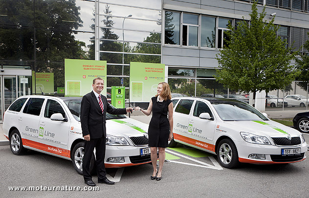 Le déploiement des Skoda électriques continue