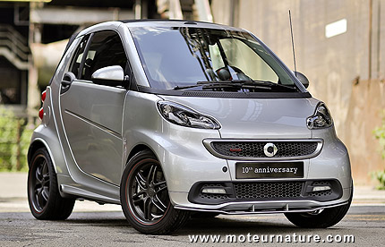 Les 10 ans de la Smart Brabus