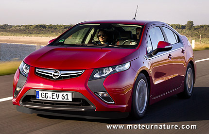 Opel Ampera hybride rechargeable