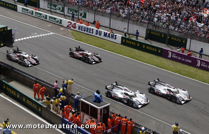 Victoire d'Audi au Mans : 33,34 l/100 km