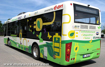 Autobus électrique Eurabus d'Euracom à Kreis Pinneberg