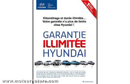Garantie illimitée Hyundai