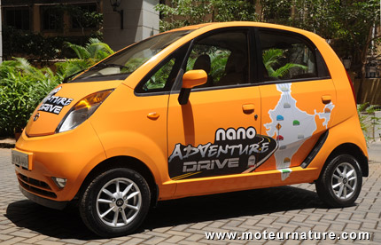 Un voyage de 25 000 km en Tata Nano