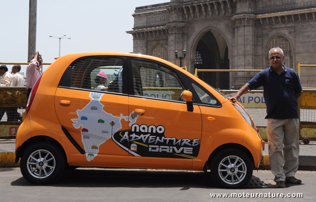 Tata Nano Adventure India Drive