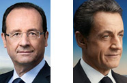 Hollande & Sarkozy
