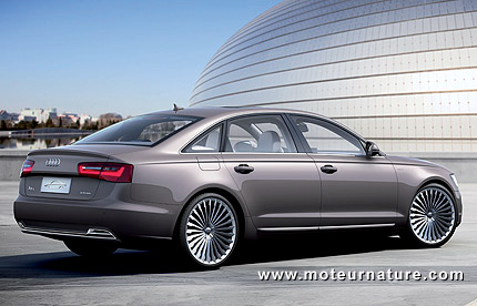 Audi A6L e-tron concept hybride rechargeable