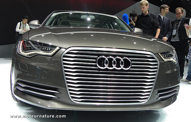 Audi A6L e-tron concept hybride rechargeable