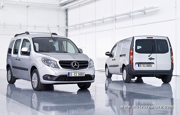 Citan : après VW, Mercedes fait un utilitaire avec Renault