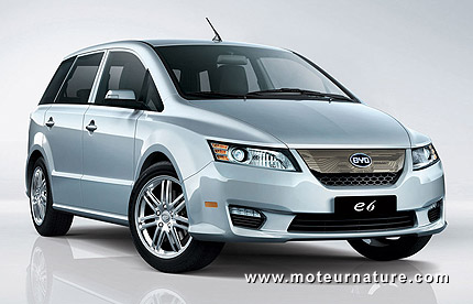 La BYD e6 n'a pas atteint ses objectifs