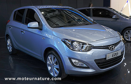 CO2 : la Hyundai I20 restylée leader européen