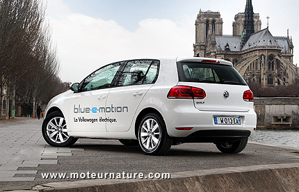 La Golf électrique est arrivée en France