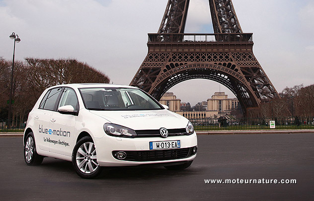 Volkswagen Golf Blue-e-Motion