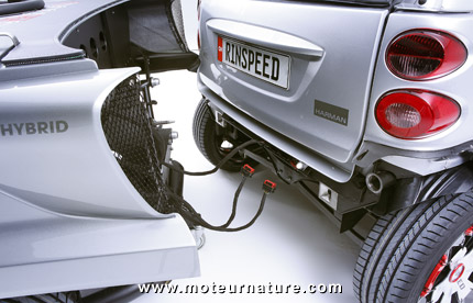 Rinspeed Dock+Go, plusieurs véhicules en un
