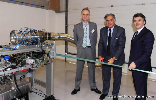 Ratan Tata chez Bladon Jets