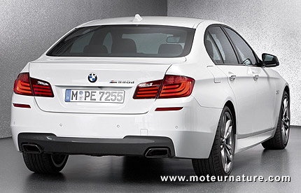 L'impressionnante technologie de la BMW M550d