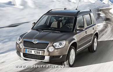 Skoda Yeti Green tec, exercice marketing