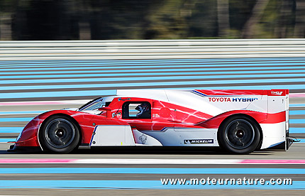 Toyota TS030 hybride Le Mans