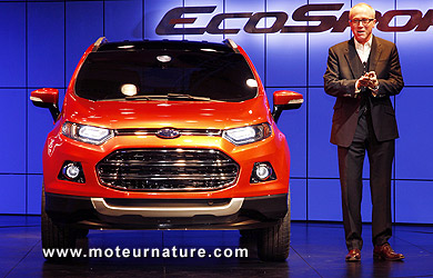 Ford Ecosport, un nouveau petit SUV urbain