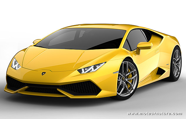 Des technologies inédites chez Lamborghini avec l'Huracan