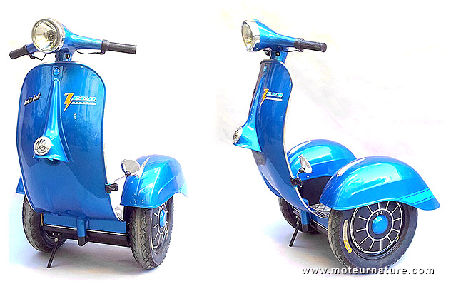 Des espagnols ont croisé un Segway avec une Vespa
