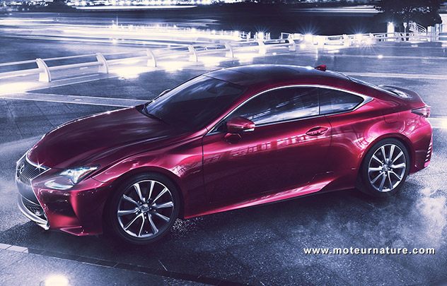 Lexus RC, coupé hybride