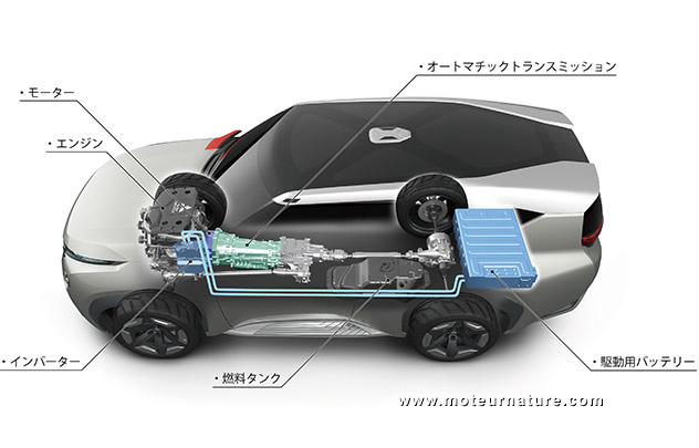 Mitsubishi GC concept hybride rechargeable