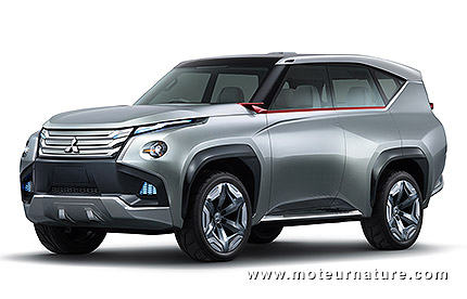 Mitsubishi GC concept hybride rechargeable