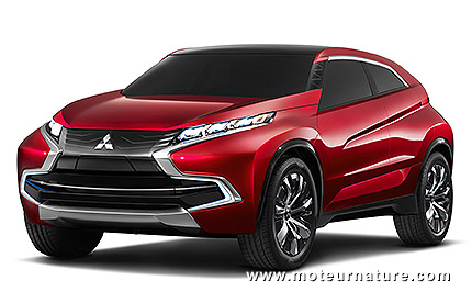 Mitsubishi XR concept hybride rechargeable