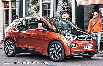 La BMW i3 serait l'électrique qui décôte le moins