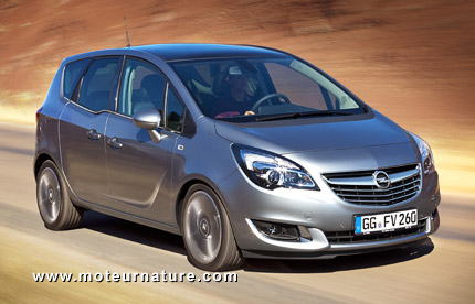 Economie et surtout performances pour l'Opel Meriva