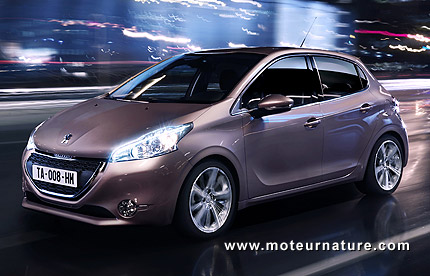 La Peugeot 208 essence descend à 95 g/km de CO2