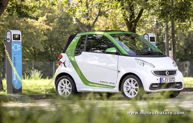 Des flottes d'électriques pour les employés Daimler