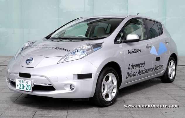 La Nissan Leaf semi-autonome homologuée pour la route au Japon