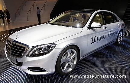 Mercedes classe S : le diesel hybride en 2014