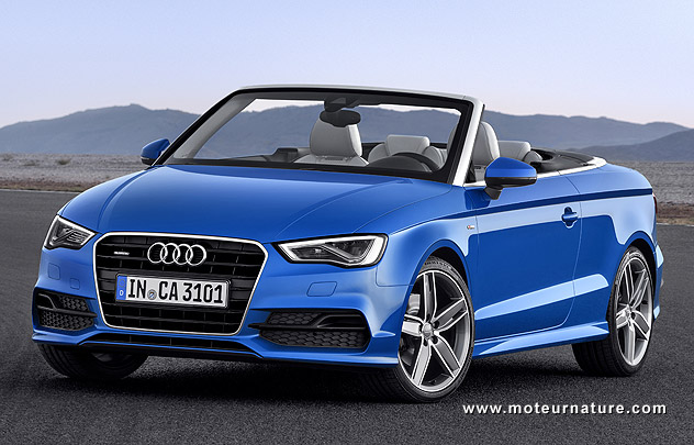 Belle et efficace, l'Audi A3 cabriolet