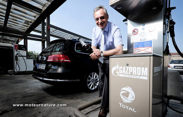 Station Gazprom en Allemagne