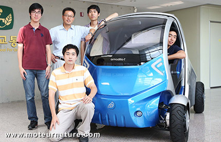 Armadillo-T, un nouveau concept de voiture pliante