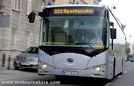 L'autobus électrique BYD K9
