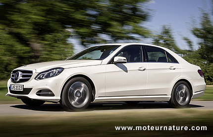 Mercedes E200, la plus belle des voitures au GNV